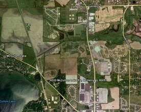 Running Brook Farm Blvd, Johnsburg, IL - AERIAL  map view