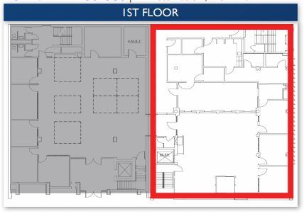 16 W Third St, Winston-Salem, NC à louer Plan d  tage- Image 1 de 1