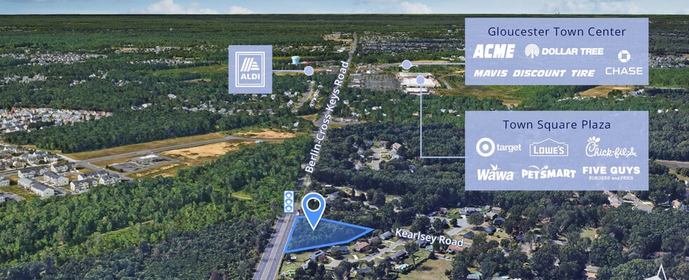 403 Berlin-Cross Keys Rd, Sicklerville, NJ for sale - Building Photo - Image 1 of 2