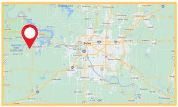 36161 W Highway 51, Mannford, OK - AÉRIEN Vue de la carte - Image1