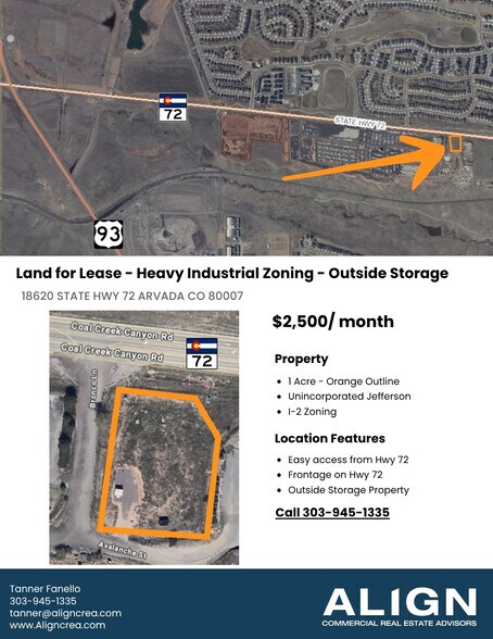 18620 State Hwy 72, Arvada, CO à louer - Photo du bâtiment - Image 1 de 2