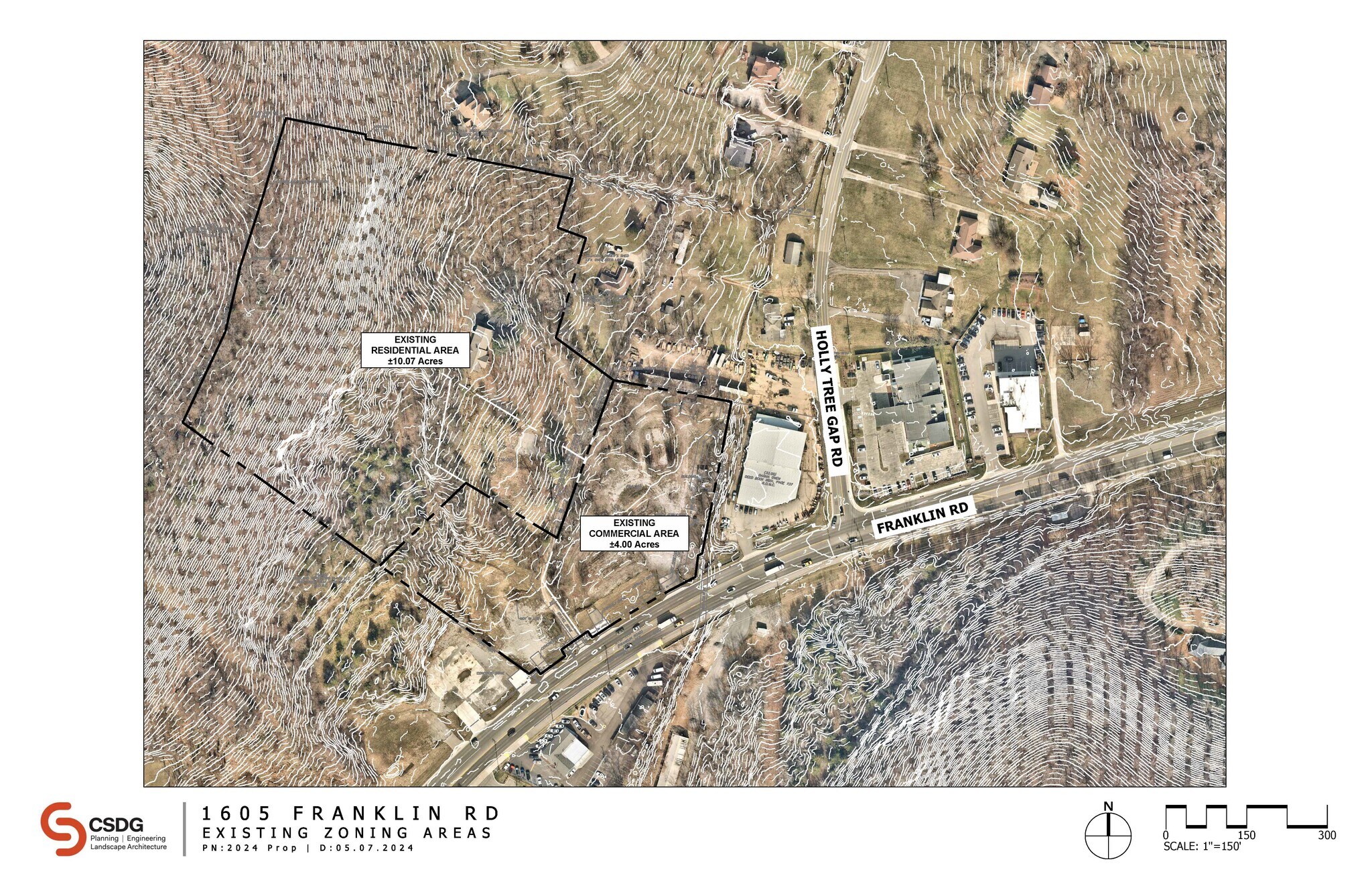 1605 Franklin Rd, Brentwood, TN for sale Plat Map- Image 1 of 3