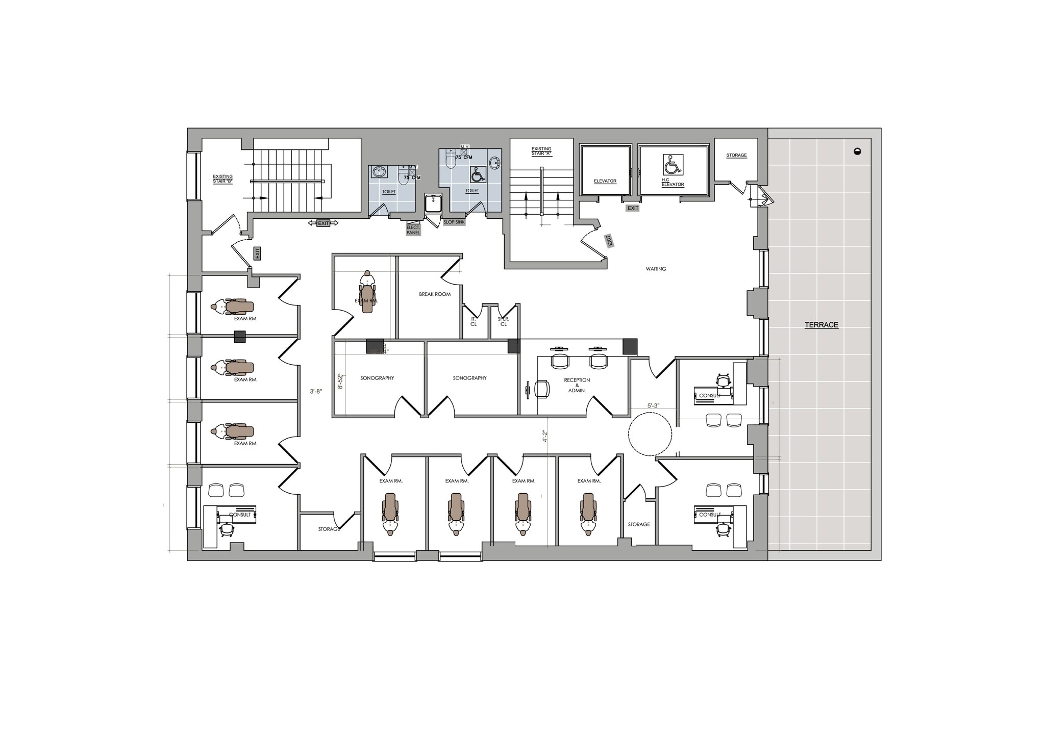 160 E 56th St, New York, NY à louer Plan de site- Image 1 de 1
