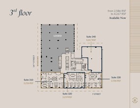 607 14th St NW, Washington, DC for lease Floor Plan- Image 2 of 2