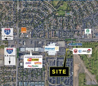 Plus de détails pour 9400-9500 E Hampden Ave, Denver, CO - Vente au détail à louer