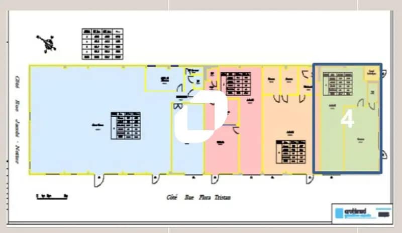 Rue Flora Tristan, Strasbourg à louer - Plan d’étage - Image 2 de 3