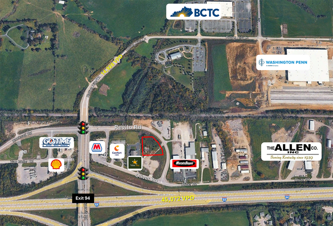 Plus de détails pour 4875 Revilo Rd, Winchester, KY - Terrain à vendre