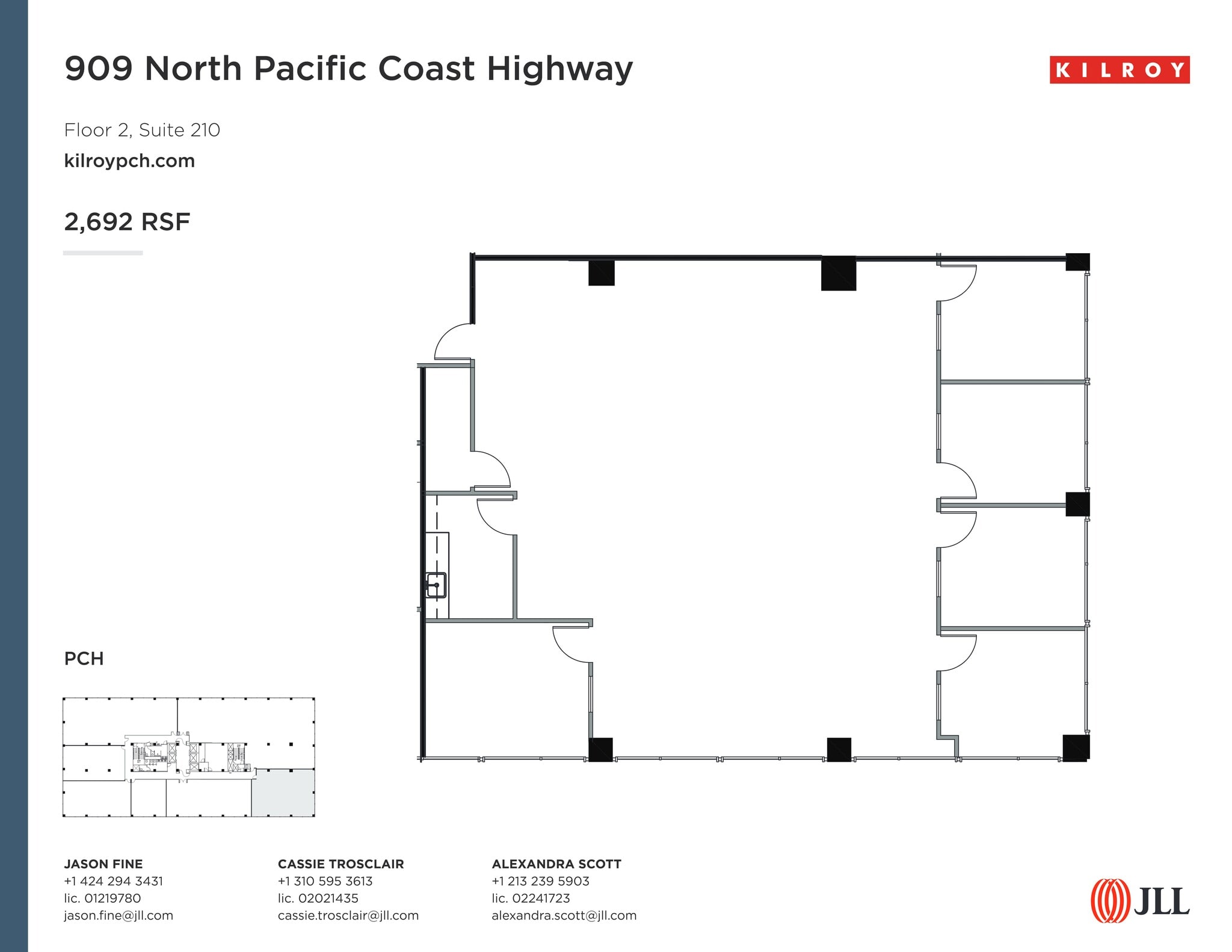 909 N Pacific Coast Hwy, El Segundo, CA for lease Site Plan- Image 1 of 1