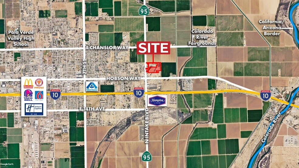 W Hobson & N. Intake Blvd, Blythe, CA à vendre - Photo du bâtiment - Image 2 de 2
