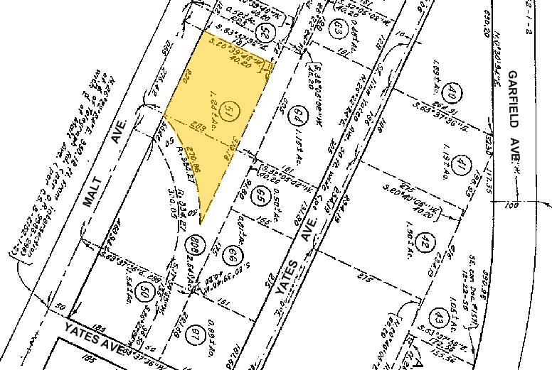 2626 S Malt Ave, Commerce, CA à louer - Plan cadastral - Image 2 de 2
