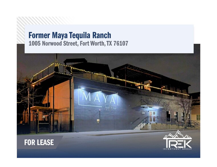 1005 Norwood St, Fort Worth, TX à louer - Photo du bâtiment - Image 1 de 10