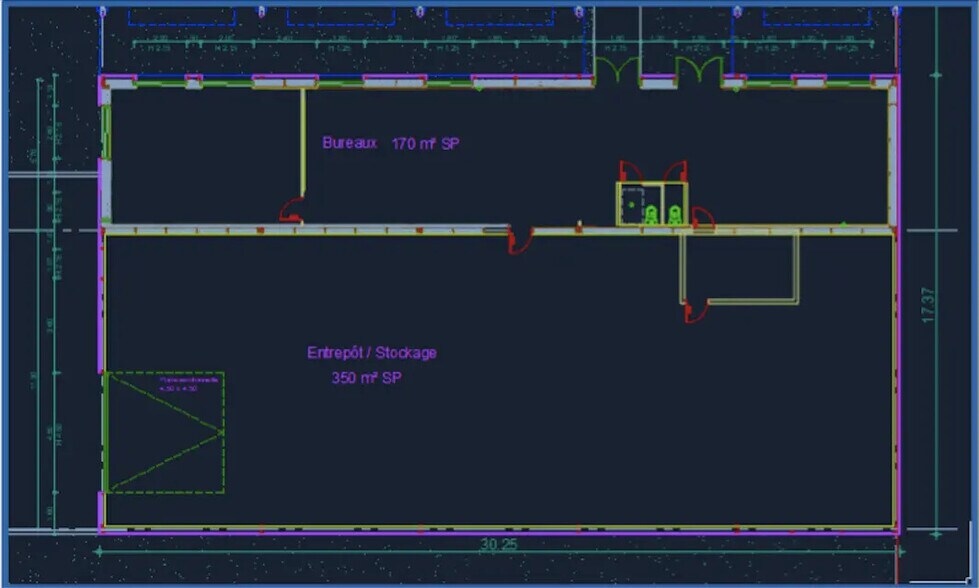Flex in La Jarrie for sale - Floor Plan - Image 2 of 3