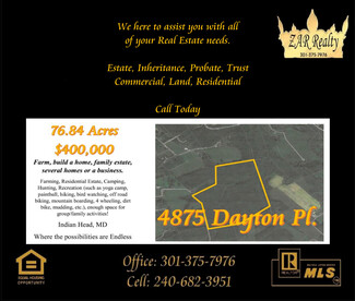 Plus de détails pour 4875 Dayton, Indian Head, MD - Terrain à vendre