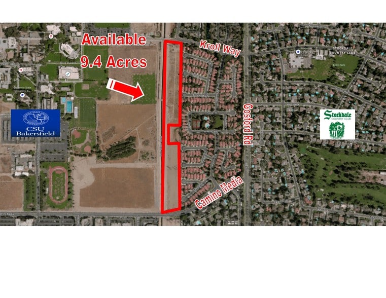 8301 Kroll Way, Bakersfield, CA for sale - Aerial - Image 2 of 7