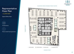 181 Fremont St, San Francisco, CA for lease Floor Plan- Image 2 of 7