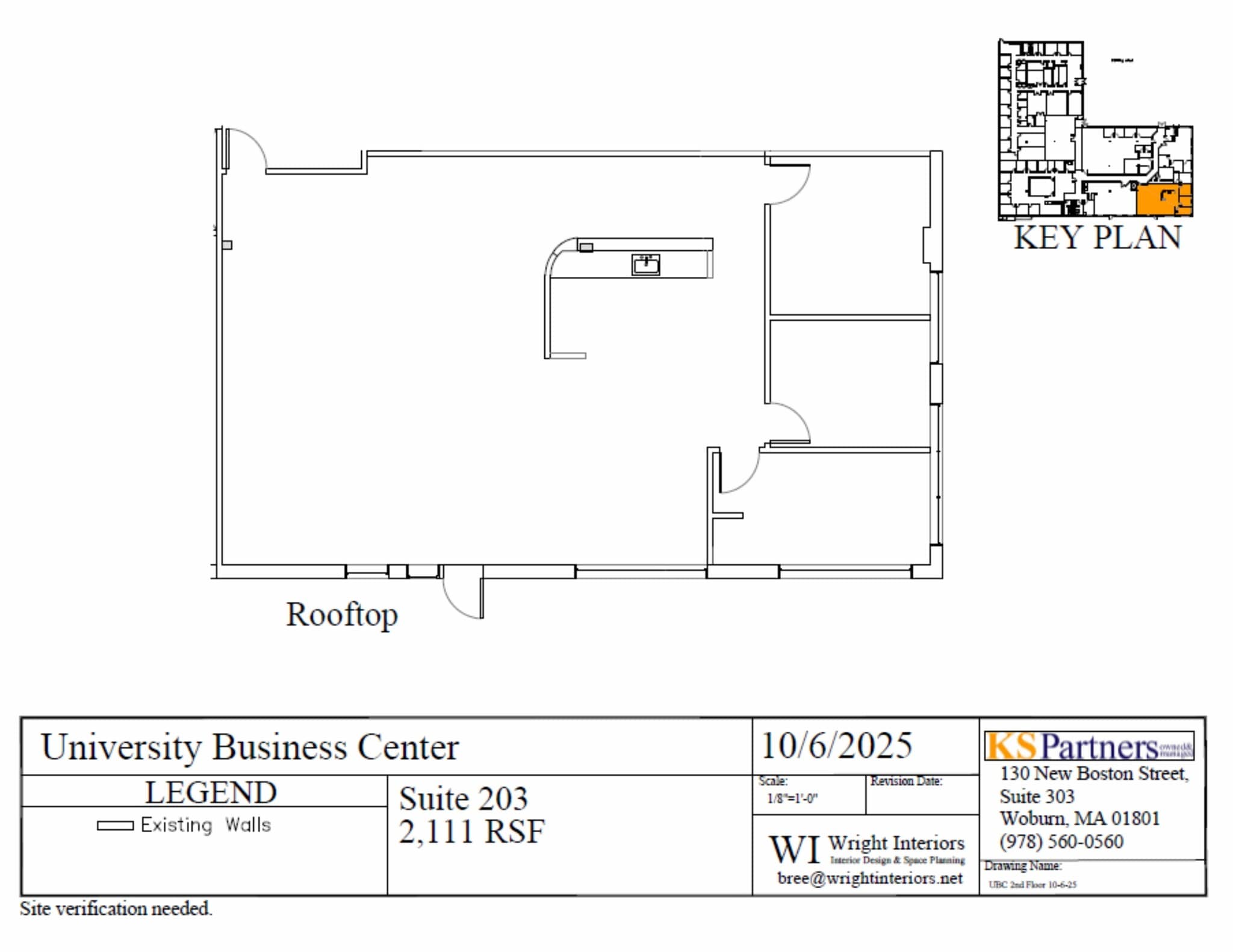 19-23 Needham St, Newton, MA à louer Plan d’étage- Image 1 de 1