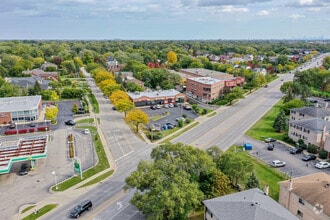 771-777 Milwaukee Ave, Glenview, IL - Aerial  map view