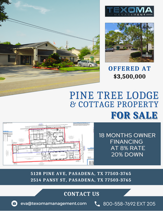 Plus de détails pour 5128 Pine Ave, Pasadena, TX - Soins de santé à vendre