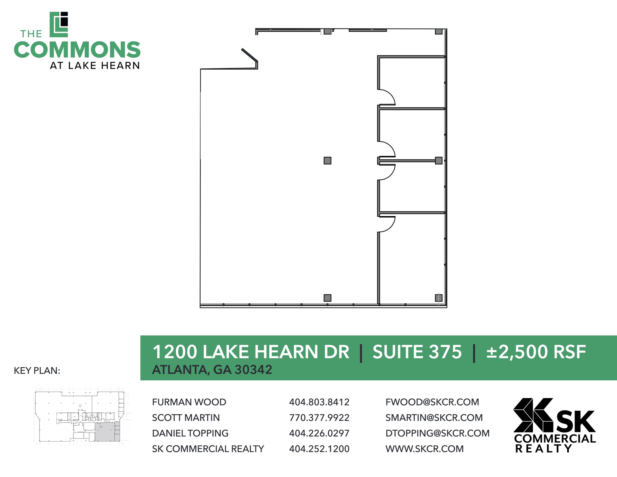 1150 Lake Hearn Dr NE, Atlanta, GA à louer Plan de site- Image 1 de 1