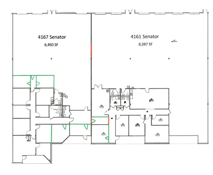 4133-4175 Senator St, Memphis, TN for lease Floor Plan- Image 1 of 1