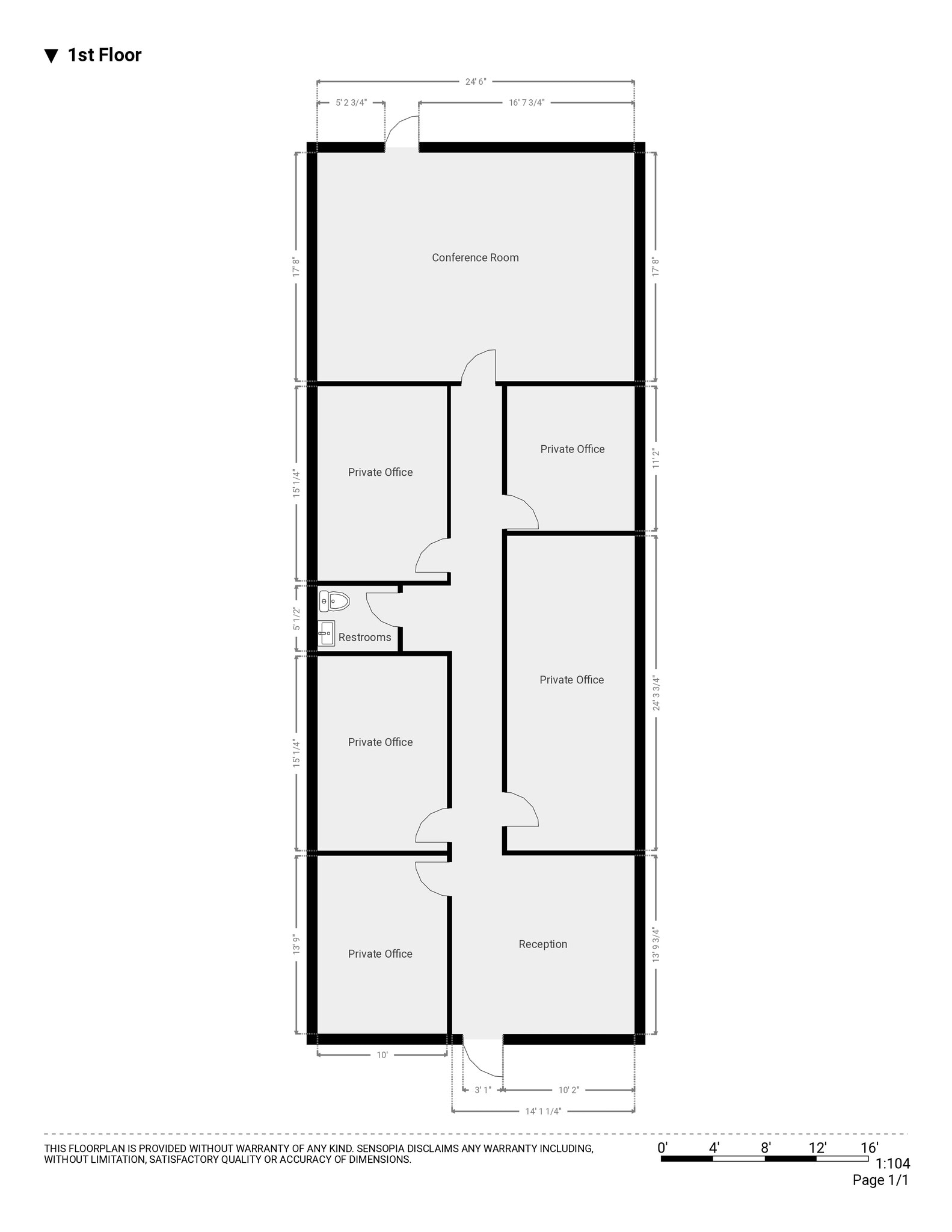 3601 W Commercial Blvd, North Lauderdale, FL for lease Floor Plan- Image 1 of 1