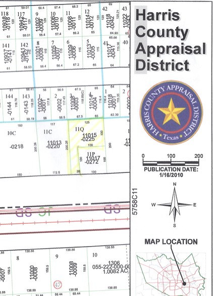 11015 Market Street Rd, Houston, TX à vendre - Plan cadastral - Image 3 de 3