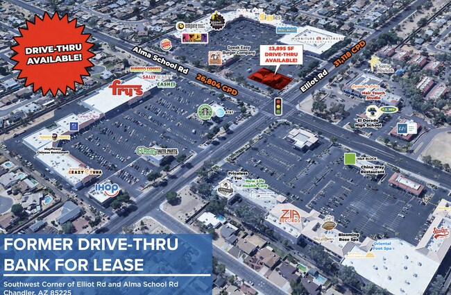 Plus de détails pour 2998 N Alma School Rd, Chandler, AZ - Commerce de détail à louer