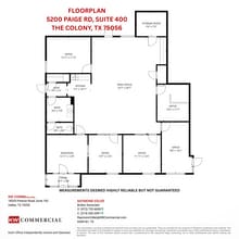5200 Paige Rd, The Colony, TX for sale Floor Plan- Image 2 of 8