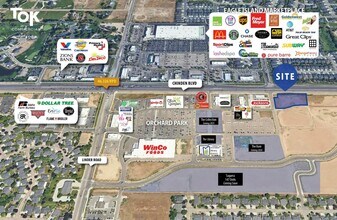 1041 W Chinden Blvd, Meridian, ID - AERIAL  map view