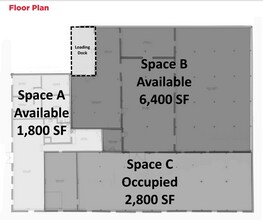 3100 Blake St, Denver, CO à louer Plan d’étage- Image 2 de 12