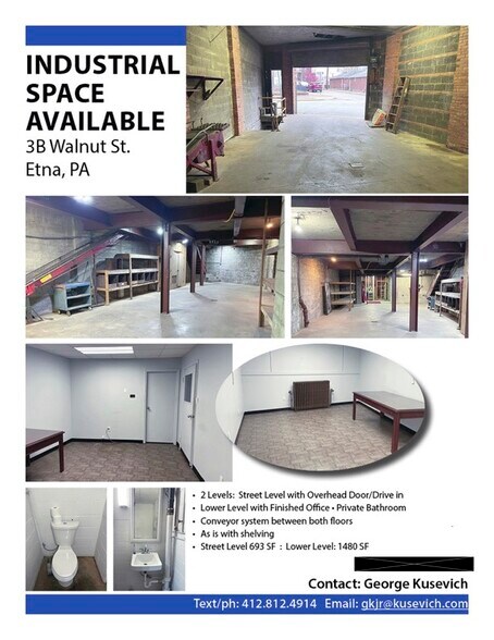 3B Walnut St, Etna, PA à louer - Photo du bâtiment - Image 2 de 4