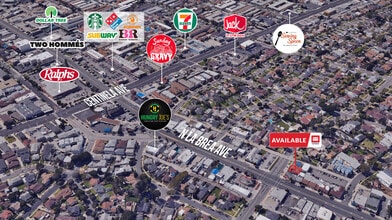 107 W Fairview Blvd, Inglewood, CA - Aérien  Vue de la carte