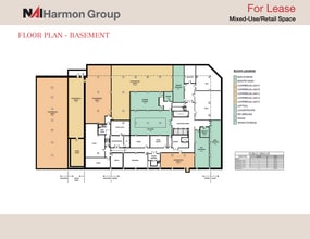 608 Madison Ave, Toledo, OH à louer Plan d’étage- Image 1 de 1
