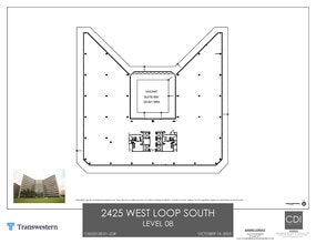 2425 West Loop South, Houston, TX for lease Floor Plan- Image 1 of 2
