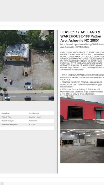 186 Patton Ave, Asheville, NC for lease - Building Photo - Image 3 of 3