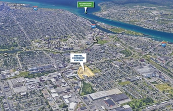 699 Hertel, Buffalo, NY - Aérien Vue de la carte
