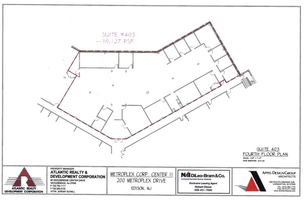 200 Metroplex Dr, Edison, NJ for lease Floor Plan- Image 1 of 1