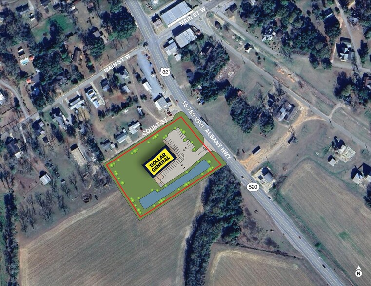 127 US-82 Hwy, Dawson, GA à vendre - Plan de site - Image 2 de 5