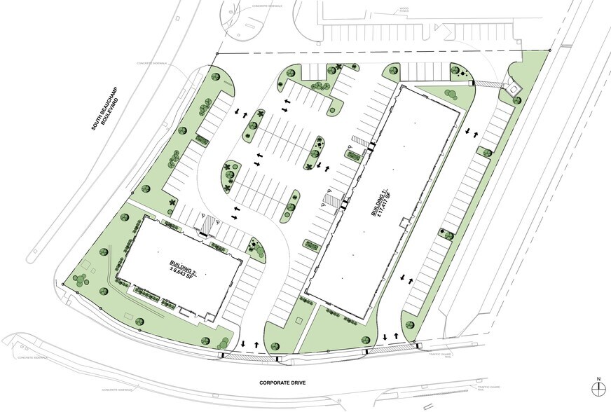 Princeton Wellness Village, S. Beauchamp Blvd., Princeton, TX à louer - Plan de site - Image 2 de 4