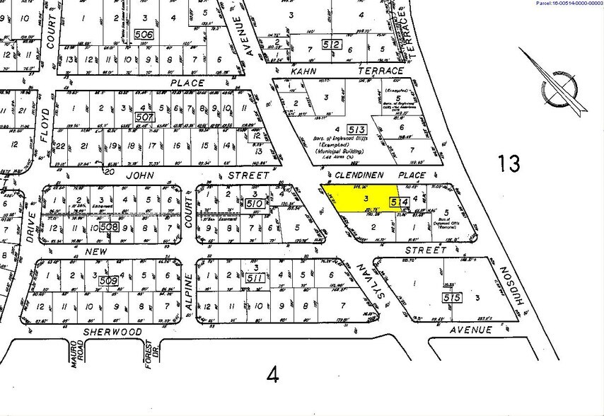 473 Sylvan Ave, Englewood Cliffs, NJ à louer - Plan cadastral - Image 2 de 6