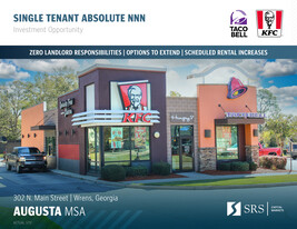 KFC/Taco Bell | Approx 14yrs Remain Abs NNN - Commercial Real Estate