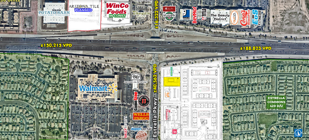 SEC ESTRELLA PKWY & I-10, Goodyear, AZ for lease - Building Photo - Image 1 of 3