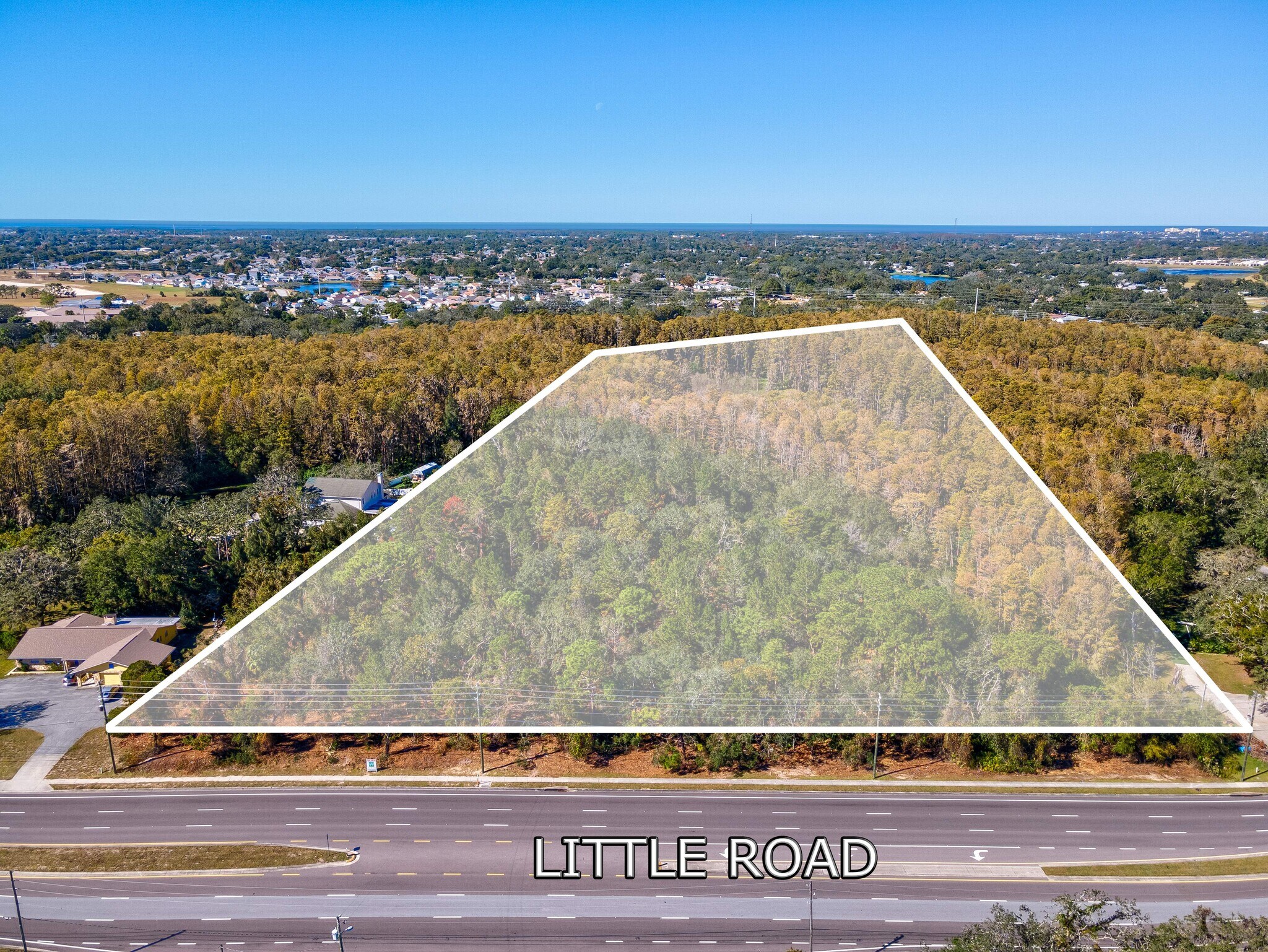000 LITTLE ROAD, SOUTH OF JASMINE BLVD, New Port Richey, FL à vendre Aérien- Image 1 de 9