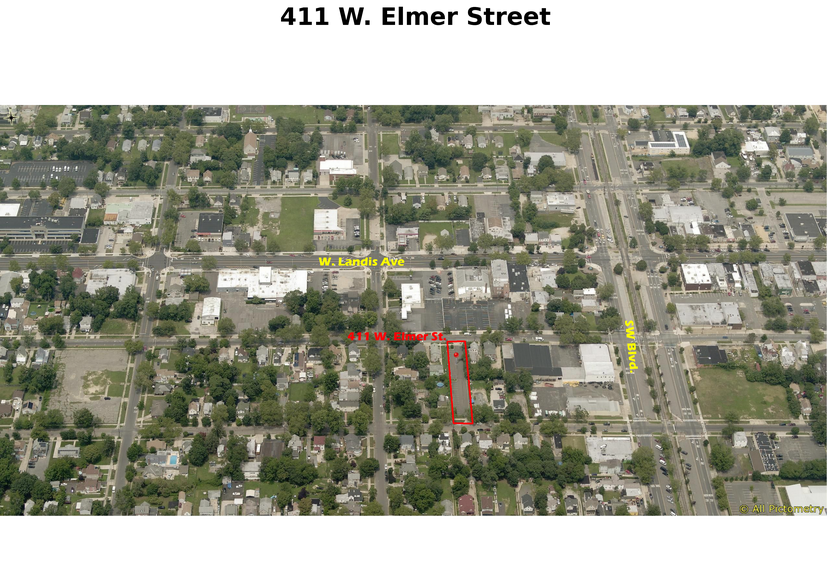 411 W. Elmer, Vineland, NJ for lease - Aerial - Image 1 of 4