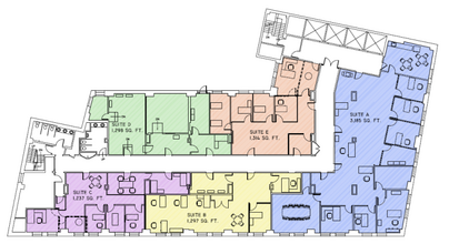 837 Gravier St, New Orleans, LA for lease Floor Plan- Image 1 of 2