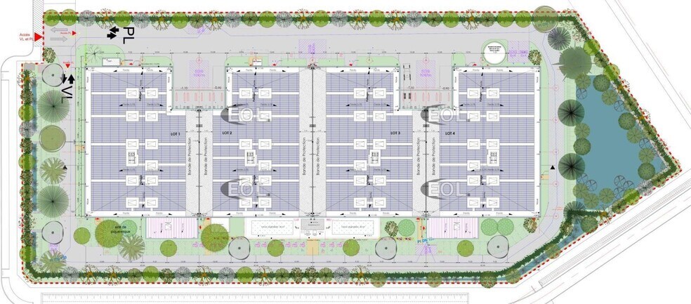 Industrial in Louvres for lease - Site Plan - Image 2 of 4