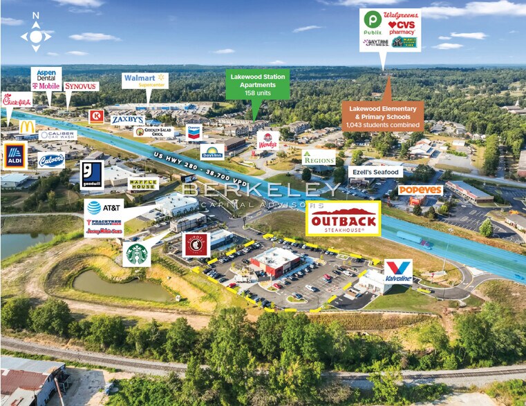 3531 US-280 Hwy, Phenix City, AL à vendre - Photo du bâtiment - Image 2 de 6