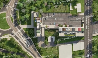 Rezé - Aérien Vue de la carte