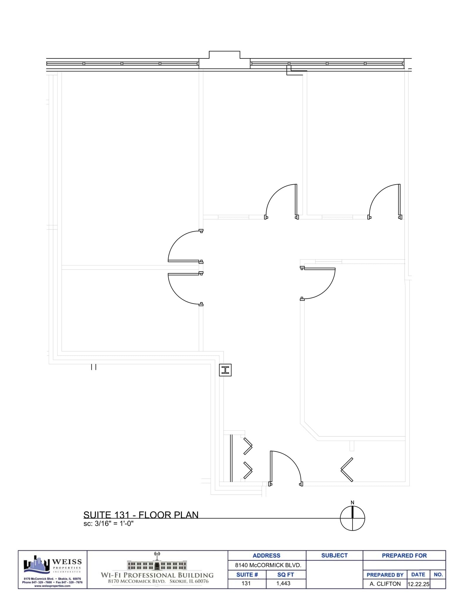 8100-8180 N McCormick Blvd, Skokie, IL for lease Site Plan- Image 1 of 1