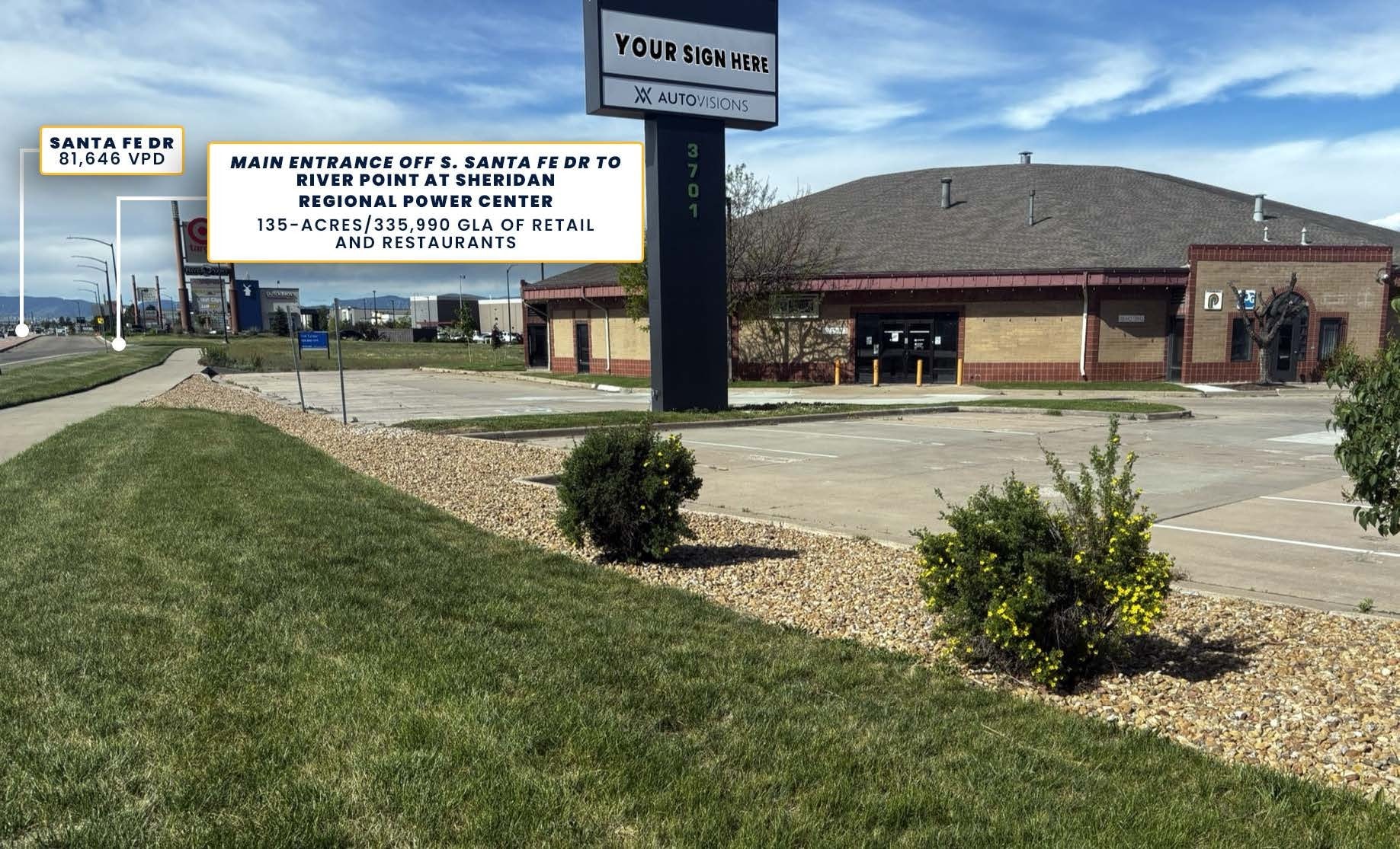 3701 S Santa Fe Dr, Sheridan, CO for lease Primary Photo- Image 1 of 8